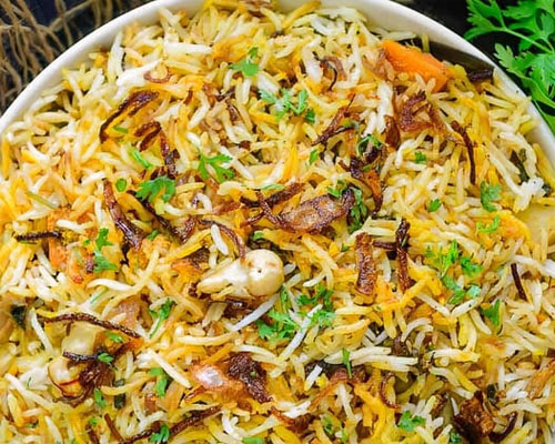 Vijayawada Vegetable Biryani (V)