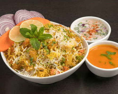 Gongura Paneer Biriyani (V)