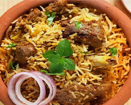 Gongura Goat Biryani