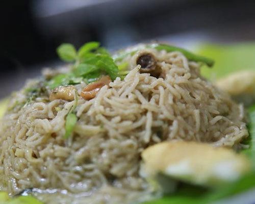 Rajugari Kodi Pulav Chicken