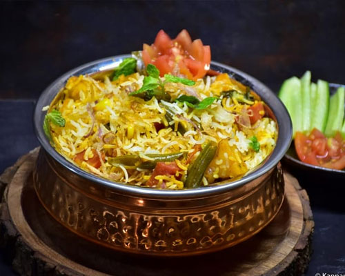 Hyd Vegetable Dum Biryani